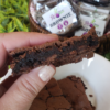 Brownie com gotas de chocolate - porção individual