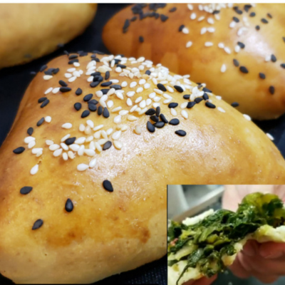Esfiha  sem glúten de Escarola ZERO LACTOSE